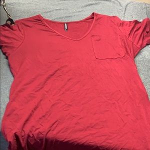 Oversized crew neck